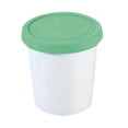thumbnail image 4 of Vaso de pinta para helado, recipientes para guardar helado, recipiente para postres, transparente para congelador verde, 4 of 9