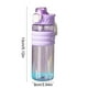 thumbnail image 3 of Botella de Agua Deportiva de 650 Ml | Plástico Libre de Bpa | Tapa Hermética con Pajita | Vaso de Gran Capacidad para Gimnasio, Senderismo y Viajes | 4 Colores (Negro, Blanco, Morado, Caqui), 3 of 6
