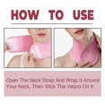 thumbnail image 4 of HOUKEA HKA06-A044-1-PK1 Neck Care Band Knitted Cloth+Gel Relieve Fatigue Healthy Neck Strap, 4 of 5