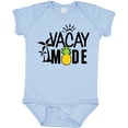 thumbnail image 3 of Inktastic Vacay Mode with Palm Trees Sun and Pineapple Boys or Girls Baby Bodysuit, 3 of 5