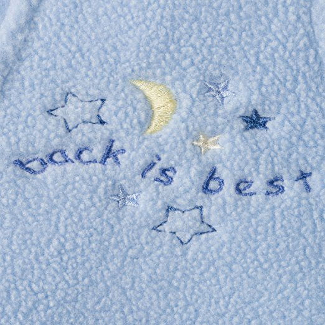 HALO® Sleepsack® Wearable Blanket, Micro-Fleece, Baby Blue, Toddler Boys, Large, 12-18 Months
