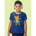 thumbnail image 2 of A Cute Tiger T-Shirt Juniors -Image by Shutterstock,  Large, 2 of 4