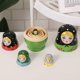 thumbnail image 3 of Muñeca rusa matryoshka jerarquización muñeca madera para niños 5 piezas JAMW Sencillez, 3 of 5