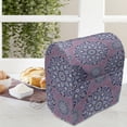 thumbnail image 3 of Purple Mandala Stand Mixer Cover, Middle Eastern Oriental with Ornamental Featured Lines, Kitchen Appliance Organizer Bag Cover with Pockets, 5 Quarts, Dried Rose Pale Blue, by Ambesonne, 3 of 4