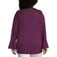 thumbnail image 4 of Just My Size Lightweight Bell Sleeve Top (Women's Plus) 1 Pack, 4 of 6