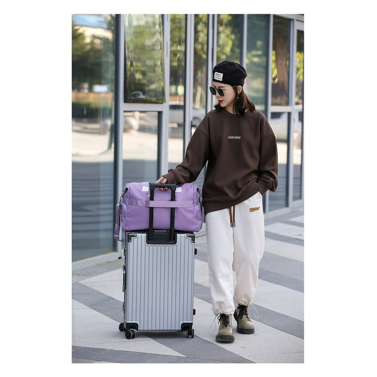 Ladies hand top luggage bag