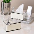 thumbnail image 2 of Tissue Box Organizer Acrylic Milky, 2 of 3