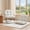 Beige, variant on Floor Chair for Adults, Adjustable Folding Meditation Chair with  Support, Cozy Lazy Floor Sofa Chair for Reading Gaming Relaxing, Japandi Lounge Seat for Bedroom Dorm Living Room,Green