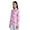 Fuchsia Bouquet, variant on Women's Golf Quarter Zip - UPF 50+ Sun Protection - Arabella in Periwinkle Purple