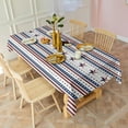 thumbnail image 3 of American Flag Independence Day Patriotic Table Cloth,Wrinkle Free Table Cover with Polyester,Waterproof Reusable Tablecloth for Kitchen Picnic Party (Rectangle,60x120inch), 3 of 6