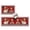 Red, variant on Chefs 2 Pieces Non-Slip Kitchen Mat Set, Food Coffee Cookies Steak Red Black Plaid Soft Door Mat with Rubber Backing, Dirtproof Rugs for Entrance Doorway, 15.7 x 47.2in