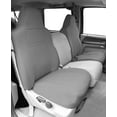 thumbnail image 2 of CalTrend Front NeoSupreme Seat Covers for 2012-2016 Nissan Versa - NS262-08NA Light Grey Insert and Trim, 2 of 3