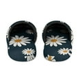 thumbnail image 6 of Daisy Bloom House Slippers for Woman Men Warm Fannel Slipper Non-Slip TPR Slides Slippers 9.5-10, 6 of 8