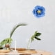 thumbnail image 3 of pared de peonía de cerámica Pared de Cerámica 3D Artesanías Decorativas Colgante Arte Pared de Cerámica Flor Flor Artificial salón para Oficina Cocina Boda Dorm , Peonía Azul, 3 of 9