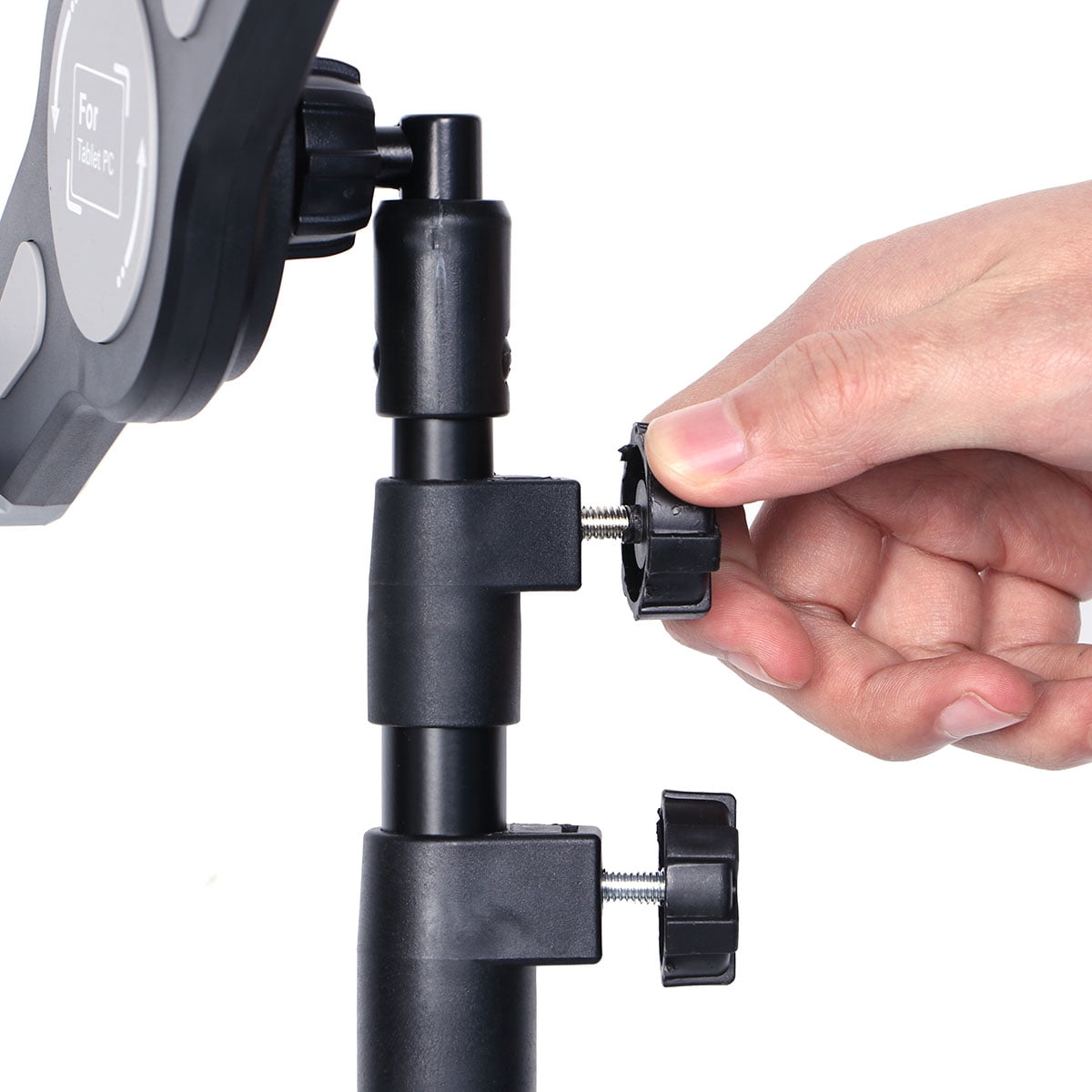 Shuliwen Universal Retractable Adjustable Rotating Tablet Stand Mount Holder Tripod for Air / Pro and more 7 to 12 Inch Tablets