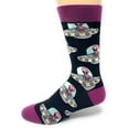 thumbnail image 1 of OoohYeah Mens Funny Alien Crew Socks, Always Spaced, Crazy Novelty Socks, 1 of 3