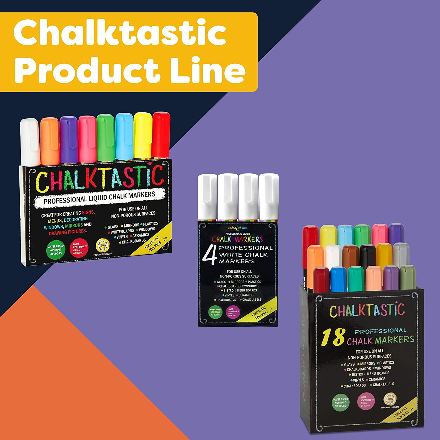 Teacher Created Resources Chalk Brights Liquid Chalk Markers Assorted  Colors 8 Per Pack 2, 1 - Kroger