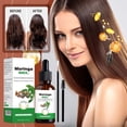 thumbnail image 4 of Xihbxyly Aceite de Moringa, Tratamiento Nutritivo para El Cabello, Solución Hidratante para La Piel, Potenciador de La Vitalidad Del Cuero Cabelludo, Hidratante y Calmante, Rutina Diaria de Autocuida, 4 of 7