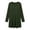 Army Green, variant on ClodeEU Women's Crew Neck Long Sleeve Tunic Top, Casual Loose Fit Long Pullover Blouse ,Women's S-XXXL