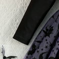 thumbnail image 5 of Bellafa Baby Girls Ghost Spider Tulle Dress Toddler Girl Ruffler Long Sleeve Halloween Irregular Tutu Dresses for Kids 1-5 Years, 5 of 7