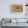 thumbnail image 2 of Canvas Wall Art - Andrea Strongwater 'Game Birds Turkey Girl' Wall Art for Living Room, Bedroom, or Office Décor by Trademark Fine Art - 19 x 14 Inches, 2 of 4