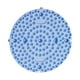 thumbnail image 2 of Esterilla masajeadora de pies con presión para los dedos, redonda, de 13,78 pulgadas de diámetro, antideslizante y decorativa. Azul, 2 of 9