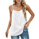 thumbnail image 1 of Moda mujer verano Casual tirantes telescópicos Color sólido Tops Sling chaleco Pompotops  qyievc1474, 1 of 7