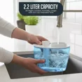thumbnail image 4 of Cool Mist Humidifiers for Bedroom- 2.2L Quiet Ultrasonic, 360° Rotating Nozzle, Adjustable Mist, Auto Shut-Off, Filter-Free for Large Rooms, 4 of 6