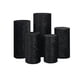 thumbnail image 2 of 5 piezas de cubiertas de pedestal de postre cilíndricas, cubiertas de pedestal cilíndricas decorativas para Negro, 2 of 9