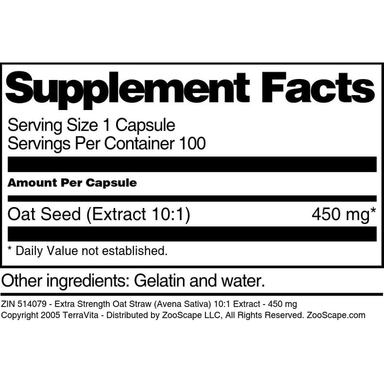 Oat Straw Extract