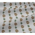 thumbnail image 6 of oneOone Viscose Jersey Brown Fabric Block Quilting Supplies Print Sewing Fabric By The Yard 60 Inch Wide, 6 of 7