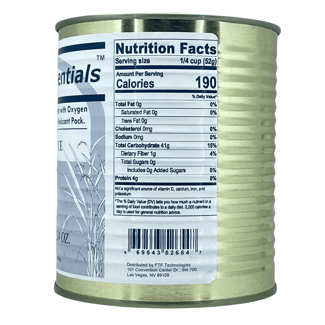 Pack of 12 Cans- Future Essentials Long Shelf Life Emergency Food Basmati Rice Best of INDIA
