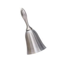 IBASETOY Traditional Style Hand Bell Metal Hand Bell Antique for Hotel Reception Retro 1Pcs