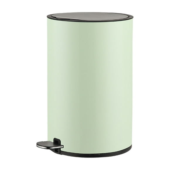 Xingzhi Stainless Steel Trash Can For Kitchen High-capacity And Sturdy Silent Opening And Closing Trash Cans green