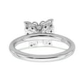 thumbnail image 6 of Sterling Silver Diamond Butterfly Ring, 6 of 6