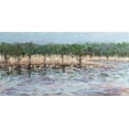 thumbnail image 2 of Coolick, Ann Marie 32x18 White Modern Wood Framed Museum Art Print Titled - Near SThe Stream, 2 of 4