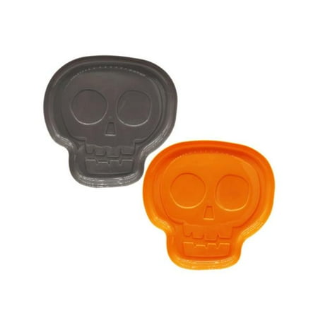 

Kole Imports AC664-40 12 in. Assorted Plastic Skull Serving Tray - Pack of 40