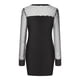 thumbnail image 5 of Vestido de manga larga con costura de nalgas sexy informal a la moda para mujer Fridja  NMB2905, 5 of 8