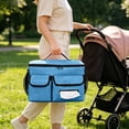 thumbnail image 6 of Beforeyayn Stroller Organizer Bag with Universal Hook, Large Capacity Baby Carriage Storage Bag, Multi-Pocket Diaper Changing Station Tote for Mommy, Nursing Baby Care Accessories, 6 of 6