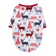 thumbnail image 2 of Tenue de Pyjama pour Chien Ensemble de Pyjamas pour Chat Pyjamas Imprimés T-Shirt Confortable pour Petits à Grands Chiens Tenue, 2 of 7