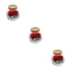thumbnail image 4 of Botella de cristal de los deseos Advancent regalo de confesión flores verdaderas rojo, 4 of 6