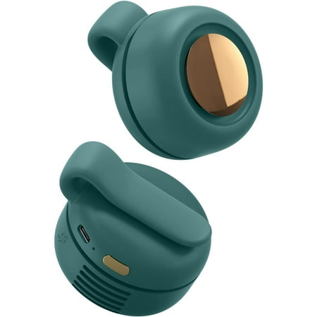 

Portable Mini Clip on Fan Rechargeable USB Battery Operated Fan.3 Speed Low Noise Strong Leafless Hand Free Fan(Green)