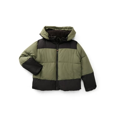 Ozark Trail Boys Puffer Jacket, Sizes 4-18 & Husky