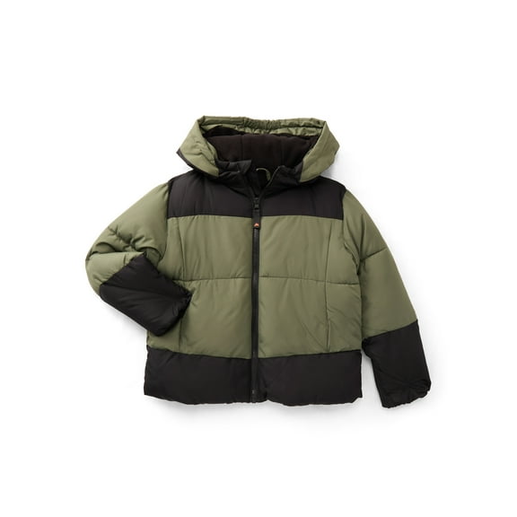 Ozark Trail Boys Puffer Jacket, Sizes 4-18 & Husky