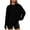 Black A, variant on SDNall Womens Oversized Long Sleeve T Shirts Basic Crewneck Tee Fall Tops Casual Workout Fashion Casual Clothes