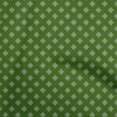 thumbnail image 1 of oneOone Velvet Green Fabric Geometric Sewing Material Print Fabric By The Yard 58 Inch Wide, 1 of 5