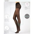 thumbnail image 2 of 2 Pairs 40 Den Support Tights | Medium Compression Pantyhose 8 mm/Hg | S M L XL | Made in Italy (Black, m), 2 of 6