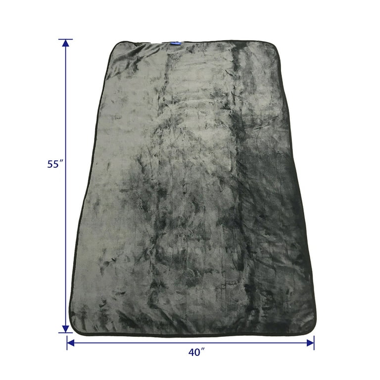 Goodyear 12 Volt Heated Blanket Reversible Plush Sherpa Assembled Product Dimensions 55 x 39 2lbs