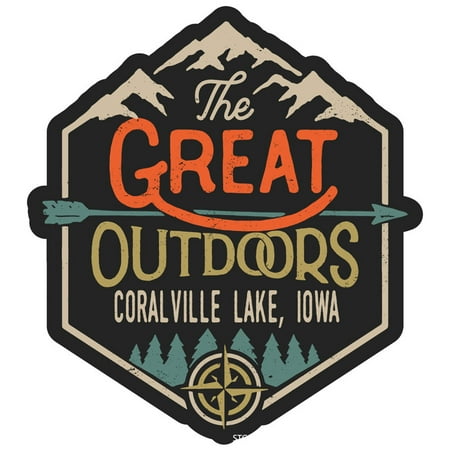 

Coralville Lake Iowa The Great Outdoors Design 4-Inch Fridge Magnet