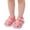 Hot Pink, variant on Viluyesy Girls Jelly Sandals Flower Closed Toe Soft Sole Summer Beach Princess Shoes for Kids Hot Pink Size 4 Toddler